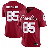 Oklahoma Sooners 85 Geneo Grissom Red College Football Jersey Dzhi,baseball caps,new era cap wholesale,wholesale hats